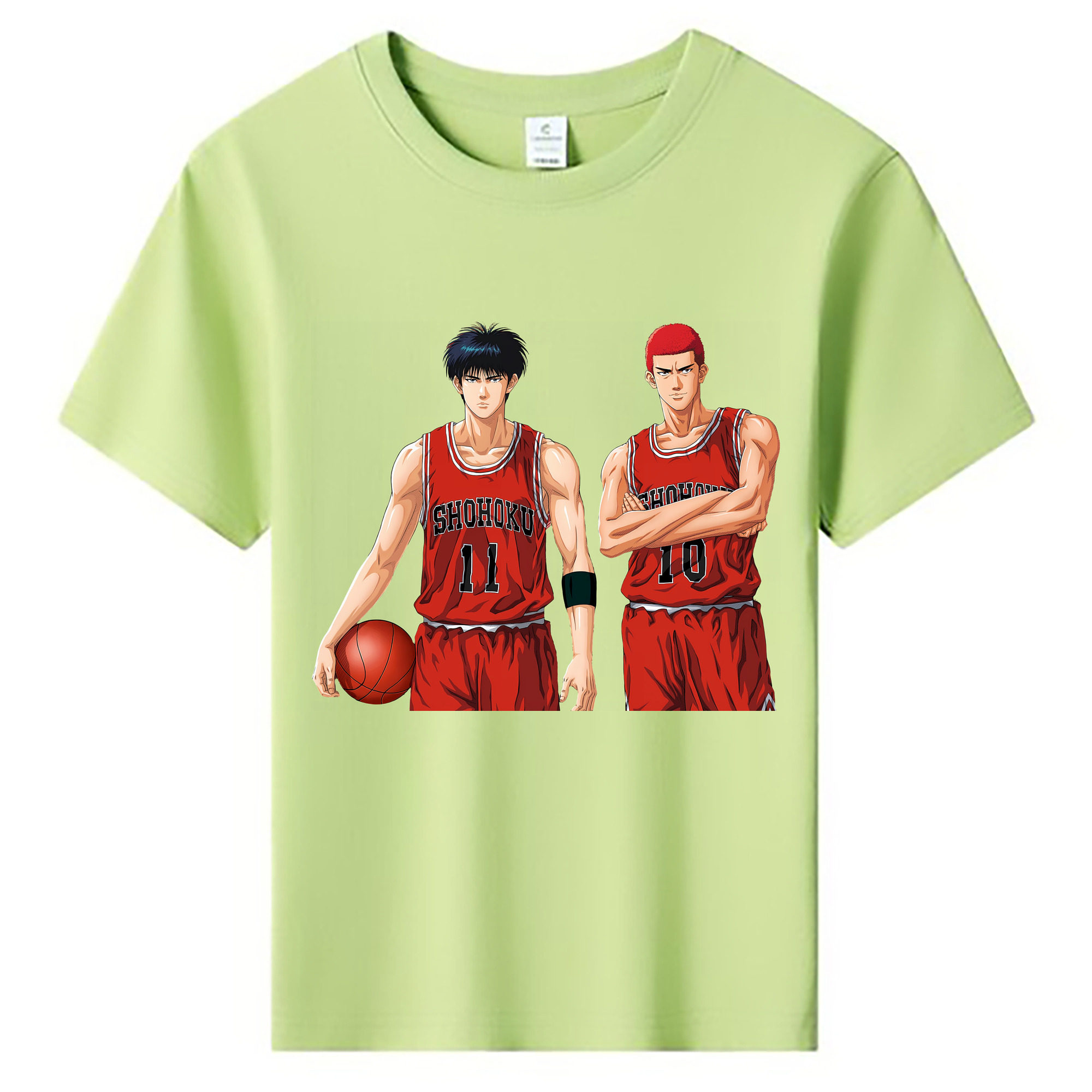 （画像用） SLAM DUNK／スラムダンク 綿100％キッズTシャツ（フロントプリント）